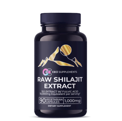 RAW SHILAJIT 10:1 EXTRACT W/FULVIC ACID